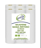 Pratiksoft Muayene Masa Sedye Örtüsü 50 cm 6 Rulo 180 mt - 1