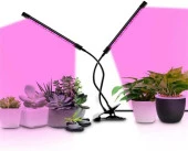 Tam Spektrum LED Işık Bitki Büyütme 5V USB 40W Zaman ve Renk Ayarı - 1