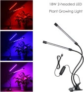 Tam Spektrum LED Işık Bitki Büyütme 5V USB 40W Zaman ve Renk Ayarı - 10