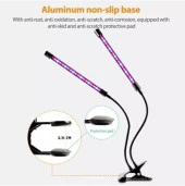 Tam Spektrum LED Işık Bitki Büyütme 5V USB 40W Zaman ve Renk Ayarı - 12