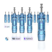 Dermapen Iğnesi Nano Pin 10 Adet A9 Model Için Orjinal thumbnail 1