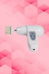 Portable Electronic Yüz Temizleme Seti Adaptörlü Frimatör Brush Fırça - 2