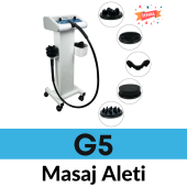 G5 Vibro Masaj Selülit  Sıkılaşma Aleti 5 Başlık 1950 Devir 100 Watt - 2