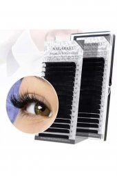 Nagaraku 0.10 Kalınlık D Kıvrım Mix Ipek Kirpik 7- 15 Mm Boy Aralığı - 1
