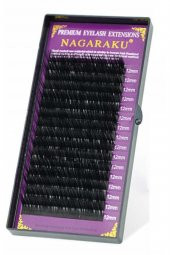 Nagaraku 11 Mm D Kıvrım 0,10 Kalınlık Vizon Ipek Kirpik - 1