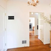 Raflı Anahtarlık, Anahtar Askıkı , Antre ve Hol Kapı Giriş Organizer Notluk Çekiceklik (Home Sweet Home) Model SİYAH - 7