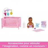 Barbie Bebek Bakıcısı Bebeği ve Aksesuarları Oyun Seti Seri: FHY97 - 2