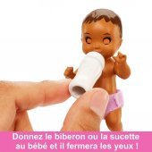 Barbie Bebek Bakıcısı Bebeği ve Aksesuarları Oyun Seti Seri: FHY97 - 5