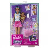 Barbie Bebek Bakıcısı Bebeği ve Aksesuarları Oyun Seti Seri: FHY97 - 6