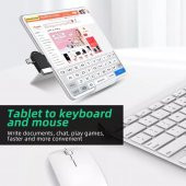 Micro Usb Type-c 3 In 1 Dönüştürücü Çevirici Adaptör Otg - 7