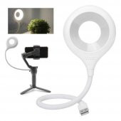 ScHitec UsbA Girişli Sesli Komutlu Taşınabilir Led Lamba - 7