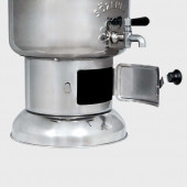 Sözenler Ks10 (2,5 Lt) Krom Kömürlü Semaver - 3