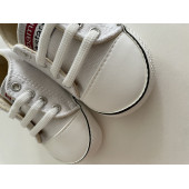 0-6 Ay Kız / Erkek Bebek İlk Adım Spor Ayakkabısı Beyaz Converse Modeli - 4