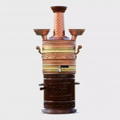 Sözenler 10 Lt Sobalı Bakır Semaver - 1