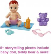 Barbie Bebek Bakıcısı Bebeği ve Aksesuarları Oyun Seti Seri: FHY97 Item : GXT34 - 4