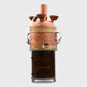 Sözenler 40 Lt Sobalı Bakır Semaver - 1