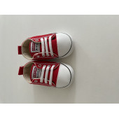 6-12 Ay Kız / Erkek Bebek İlk Adım Spor Ayakkabısı Kırmızı Converse Modeli - 2