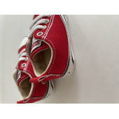 6-12 Ay Kız / Erkek Bebek İlk Adım Spor Ayakkabısı Kırmızı Converse Modeli - 3