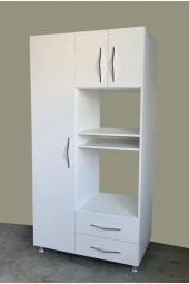 Mobilique Ankastre Fırın Mikrodalga Dolabı % 100 Mdf - 1
