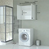 Mobilique Viyola Çok Amaçlı Üst Dolap thumbnail 6