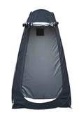 EFSANE KAMP - Duş WC Soyunma Çadırı - Otomatik - 120x120x190cm - Siyah - 3