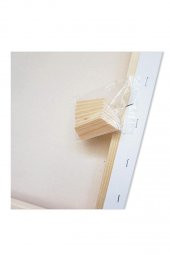 Tuval 25x35 1 Adet Gerdirme Apartlı Arkadan Zımbalı 25*35 Tual Akrilik Boya Yağlı Boya - 2