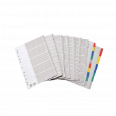 Bafix Seperatör 1-31 Rakamlı Plastik A4 1 Paket (10 Adet) - 1