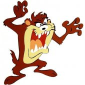 Necotoys Tazmanya Canavarı Eva Duvar Süsü - 1