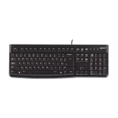 LOGITECH K120 Q USB KABLOLU SİYAH KLAVYE - 1