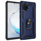 Samsung Galaxy A81 (Note 10 Lite) Kılıf Sofya Yüzüklü Standlı Zırhlı Silikon Kılıf - 5