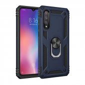 Xiaomi Mi 9 Kılıf Sofya Yüzüklü Standlı Zırhlı Silikon Kılıf - 5