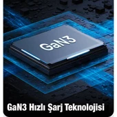 Baseus Gan3 Minimal 30W PD3.0, QC4+ PPS Ultra Hızlı Type-C Hızlı Şarj Adaptörü - 5