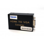 BEEK - BS-CV-HD-VG Beek HDMI Sinyalini  VGA Görüntü ve Ses Sinyaline Çevirici - 1