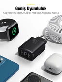 Baseus Super Şarj 3 USB Port 17W Şarj Başlığı Akım Korumalı Sertifikalı Hızlı Şarj Başlığı 3 Port - 10
