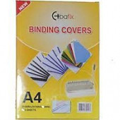 Bafix Cilt Kapağı Plastik Opak A4 350 MIC Şeffaf 1 Paket (50 Adet) - 1