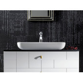 Cerastyle Turkuaz Lal Tezgah Üstü Lavabo 60x42 Cm - 4