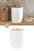 Flosoft Bambu Desenli Mutfak Banyo Çöp Kovası - 11