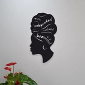Veraart Afrika Kadın Figürlü Duvar Dekoru - 2