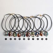 Veraart El Yapımı Murano Cam Kolye Carmen 1 - 4