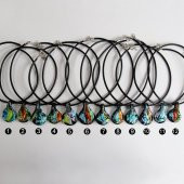 Veraart El Yapımı Murano Cam Kolye Terra 1 - 5