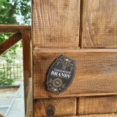Veraart El Yapımı Whisky Rodeo Ahşap İçki Viski Dolabı - 9