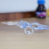 Veraart Kişiselleştirilmiş El Yapımı Murano Cam Ahşap Kutulu Cam Kalem Elvis 2 - 8