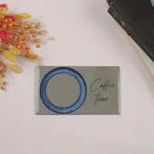 Veraart Epoksili Coffee Time Görselli Bardak Altlığı 2 li - 2