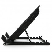 TX ErgoStand 14cm LED FAN'lı 5 x Yükseklik Ayarlı, 2 x USB 9"-17" Notebook Soğutucu ve Stand (TXACNBERGST) thumbnail 4