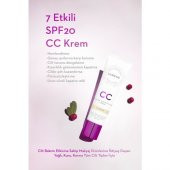 Lumene CC Cream Shade Light-7 Etkili Renk Dengeleyici CC Krem SPF 20 Açık - 2