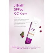 Lumene CC Cream Shade Tan-7 Etkili Renk Dengeleyici CC Krem SPF 20 Koyu - 2