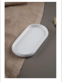Acar SCT21.0233 Bianco Porselen Oval Sunum Tabağı 22.8x10.5cm - 2