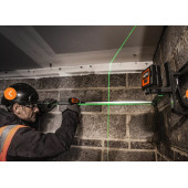 Aeg CLG220-K Çizgili Yeşil Lazer Metre Kıt - 2