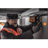 Aeg CLG220-K Çizgili Yeşil Lazer Metre Kıt - 4