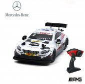 Mercedes Amg C63 Uzaktan Kumandalı Işıklı 28 Cm Turkuaz Beyaz Renk - 4